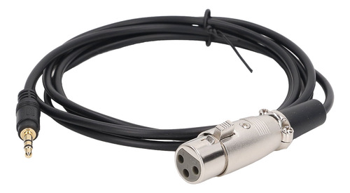 Cable Adaptador De Micrófono Trs A Xlr Hembra Estéreo De 1,5