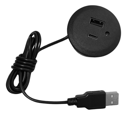 Tomada Para Sofá Usb C E Usb A Embutir Fio De 110cm