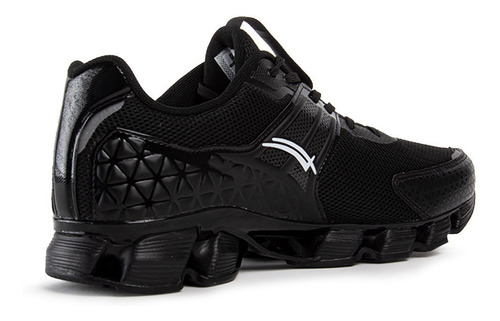 Imagen 5 de 6 de Tenis Para Correr Hombre Karosso Negro 6331