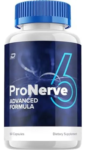 Pronerve 6 Cápsulas Advanced Nerve Formula Nerve Pro Pills (1 Paquete - 60 Cápsulas)
