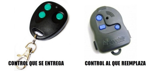 Control Remoto Portón Cochera Garage Alarma Para Peccinin