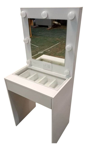 Mueble Para Maquillaje, Ancho 60 Cm Blanco