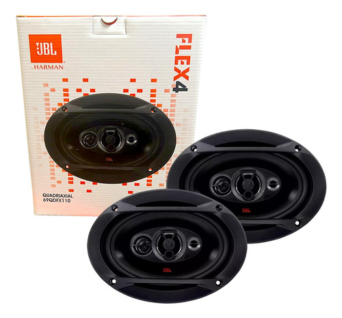 Par Falante 6x9 Jbl Flex4 69qdfx110 Quadriaxial 220w Rms