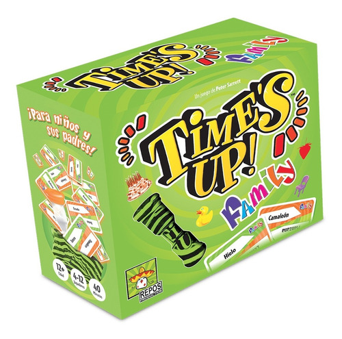 Juego Time´s Up Family Repos 4-12 Jugadores 8+ 30min Febo