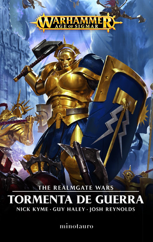 The Realmgate Wars nº 01/04 Tormenta de guerra, de Haley, Guy. Warhammer Editorial Minotauro México, tapa blanda en español, 2022