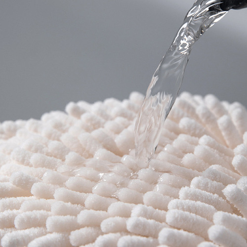 Toalla De Mano Colgante De Felpa Suave, Absorbente Y De Seca