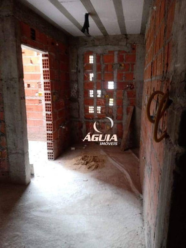 Cobertura Com 2 Dormitórios À Venda, 48 M² Por R$ 400.000,00 - Vila Alto De Santo André - Santo André/sp - Co0856