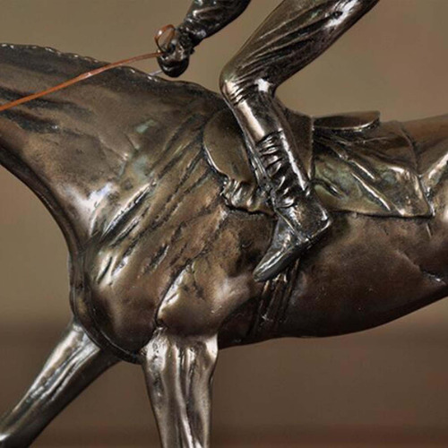Figurita De Montar A Caballo Individual, Adornos, Escultura
