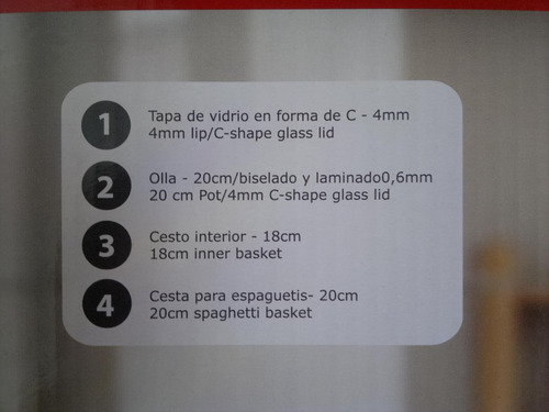 Olla Espaguetera Multiuso Steel Ware Italy 4 Piezas, Ac Inox