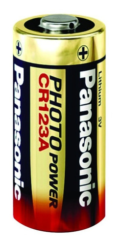 Imagem 1 de 6 de Bateria Pilha 3v Cr123a Lithium Photo - Lacrado Panasonic