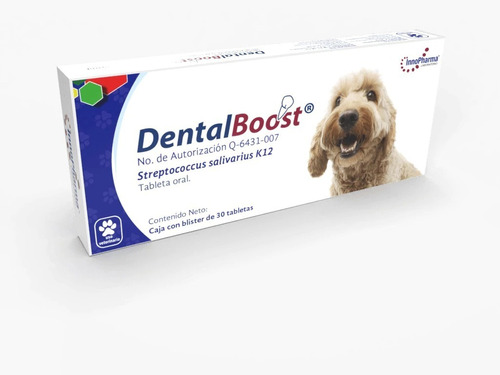 Dental Boost 30 Tabs Natural Mal Aliento, Enferm Periodontal
