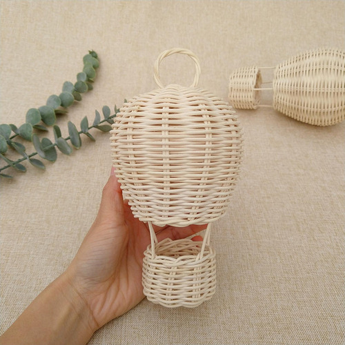 Decoração Moderna De Balão De Ar Quente De Vime H,