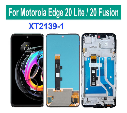 Marco De Pantalla Lcd Para Moto Edge 20 Lite Edge 20 Fusion
