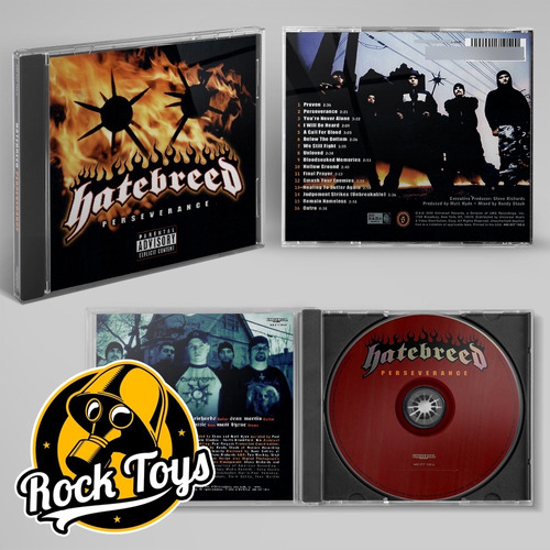 Hatebreed - Perseverance 2002 Cd Vers. Usa (Reacondicionado)