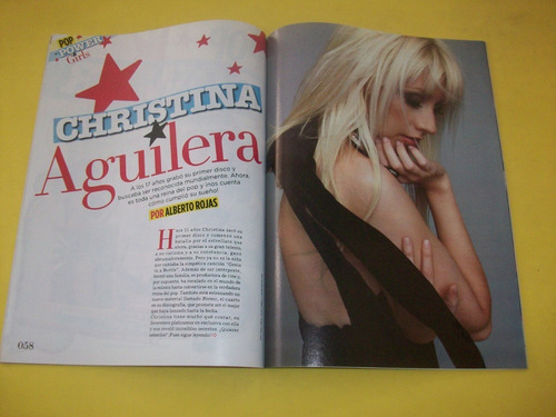 Imagen 2 de 5 de Christina Aguilera Revista Seventeen Mexico 2010