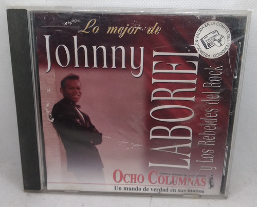 Johnny Laboriel / Colección Ocho Columnas / Cd / Seminuevo B