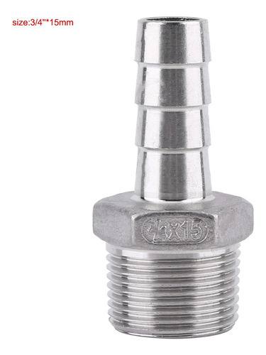 Adaptador De Manguera Para Tubo Roscado De Acero Inoxidable