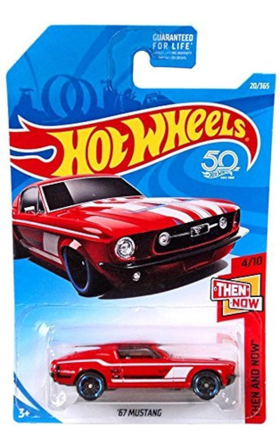 50 Aniversario De Hot Wheels 2018, Entonces Ahora 67 Mustang