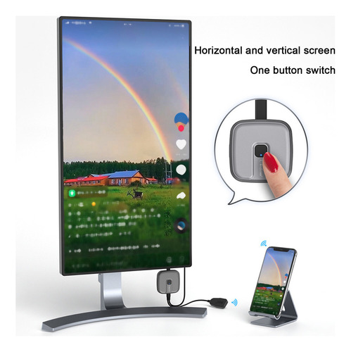 Adaptador/receptor De Pantalla Inalámbrico, Teléfono Móvil C