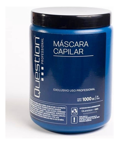 Mascara Capilar Question 1kg Nutricion Cabello Seco Brillo