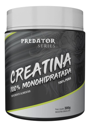 Predator Creatina 100% Monohidratada - 300g - Nutrata