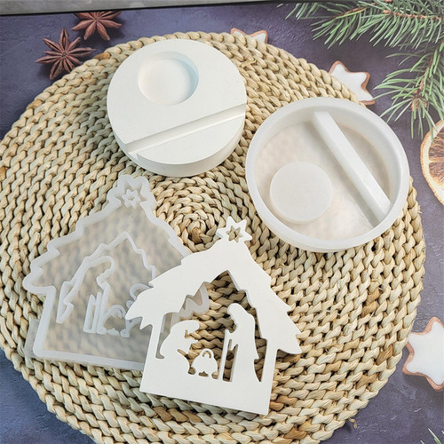 Moldes For Velas De Silicona Molde For Velas De Natividad