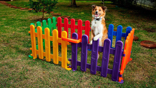 Cercado Para Cachorro Com Portão Pet Freso
