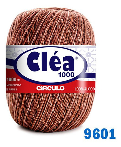 Linha Cléa 1000m Círculo Crochê Cor 9601 - Capuccino