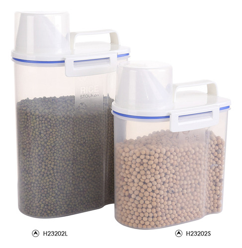 A Contenedor Almacenamiento Arroz.. 5l Hermético Caja