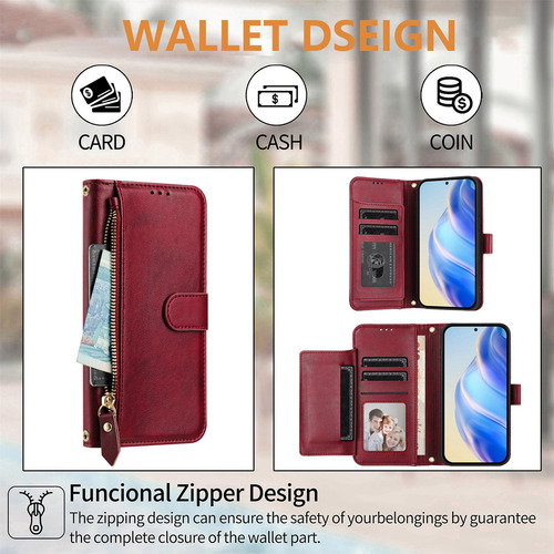Funda Protectora De Piel Tipo Cartera Para Nokia G42, G400, G22, G21, G20, G11, G10
