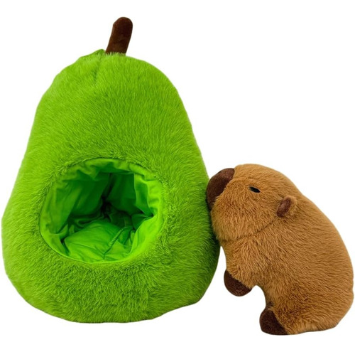 Capibara Gigante De Aguacate Con Suave Felpa Y Diseño