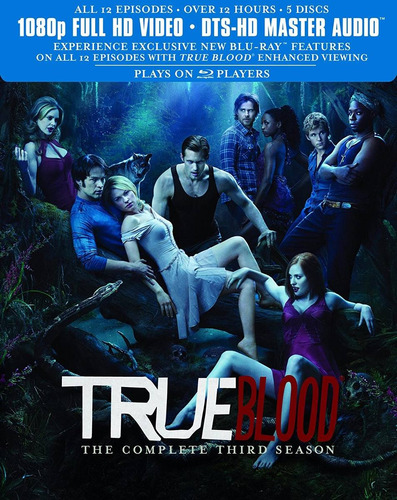 Blu-ray True Blood Season 3 / Temporada 3