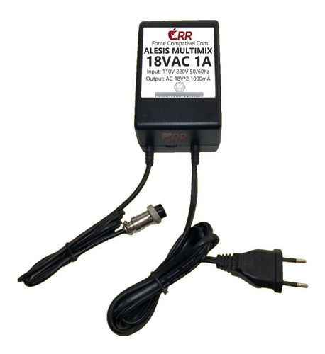 Fonte Ac 18v 18v Para Alesis Multimix 12 Fw Fxd Fx Usb