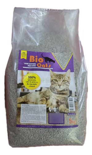 Arena Sanitaria Para Gatos Marca Biocats 5kg