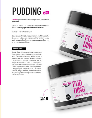 Kit Curly Care Fix U!, Be Free Leave-in E Pudding 3x 300ml
