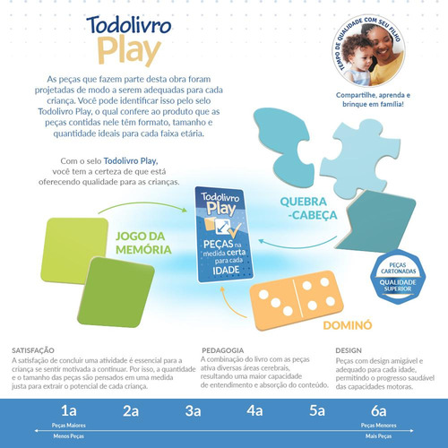 Livro Play Qc Ass 2a Lar Dos Animais edição 1 capa mole 2023 em português editorial Todolivro