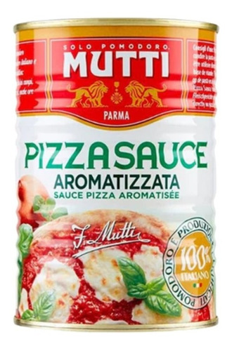 Salsa De Tomate Para Pizza Aromatizada  Mutti 400 G - Lireke