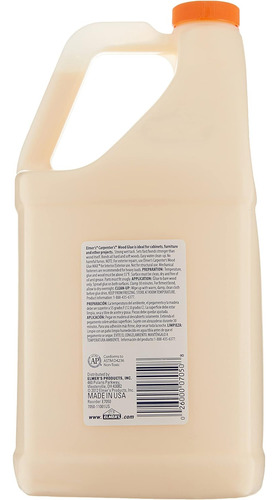 Elmers E7050lmr Glue De Madera De Carpinteros, 1 Galón
