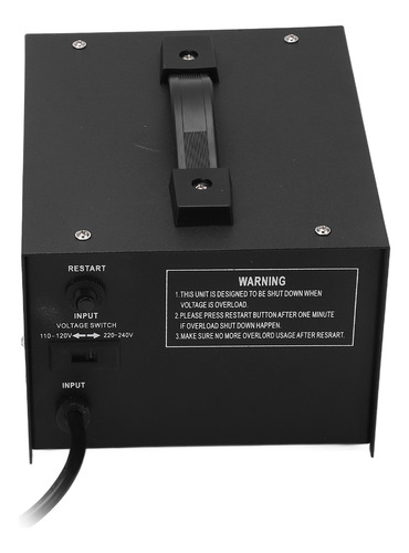 Transformador Step Up De 1000 W, Voltaje De Entrada Regulabl