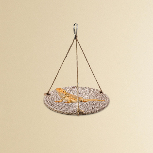 Reptile Hammock Bed Rope Camada De Cama Cómoda 18.5x21cm