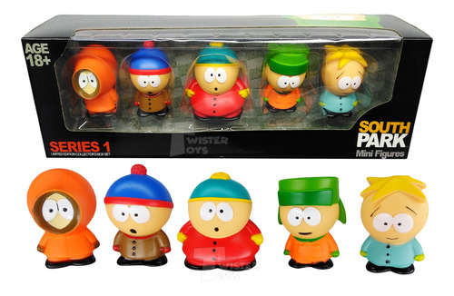 Muñecos South Park Coleccion X5 Figuras