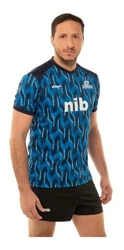 Imagen 2 de 7 de Camiseta Rugby Blues Replica #1 Strings