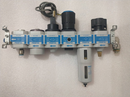 Festo Filtro Regulador Lfr-d -hel-hee-lr-d-lf-d-he-d (Usado)