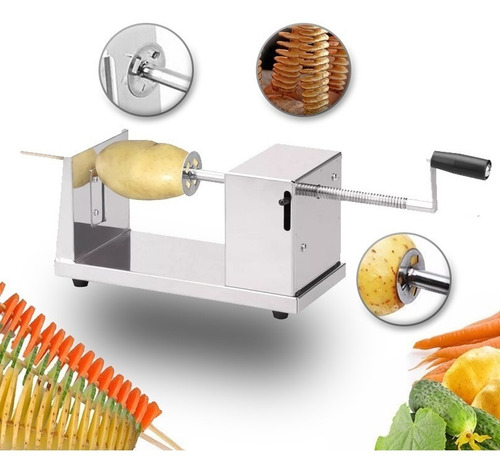 Maquina Cortadora Papas En Espiral Espiropapa (envío Gratis)