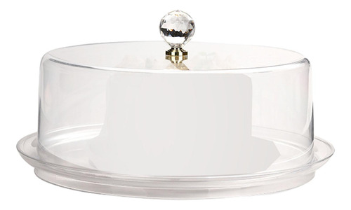 Soporte Para Tartas Con Tapa, Molde Transparente 34x34x13cm