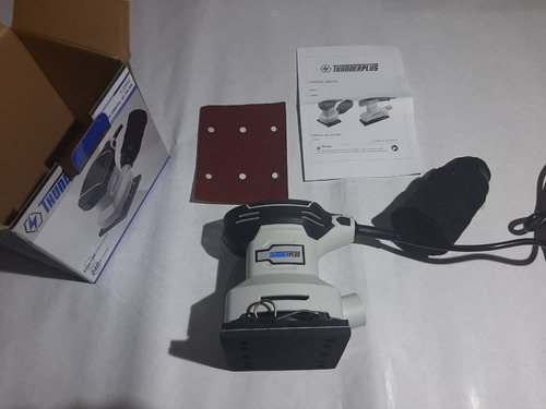 Imagen 4 de 4 de Lijadora orbital Thunderplus TL00660 gris 50Hz 240W 220V