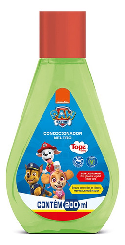  Condicionador Neutro Patrulha Canina Topz 200ml