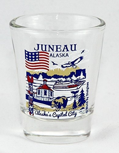 Alaska Gran Coleccion Ciudad Americana Vaso Chupito