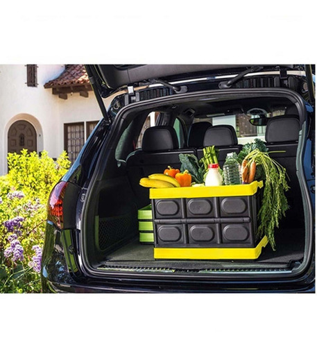 Organizadora Para Objetos Grandes, Mxicx-004, 4 Pzas, 45kg, Color Negro/Amarillo