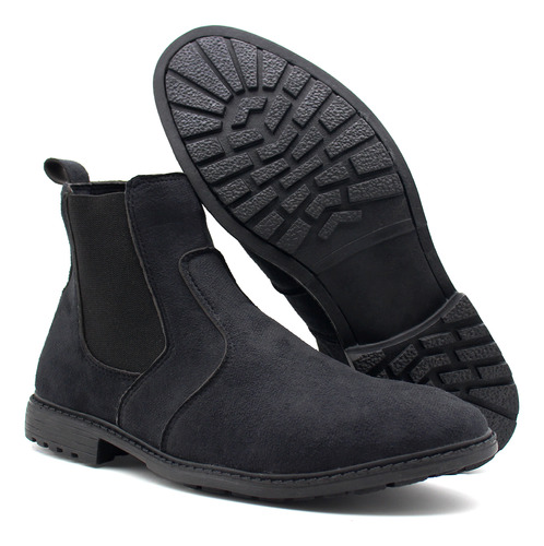 Botina Chelsea Masculina Bota Coturno Masculino Country